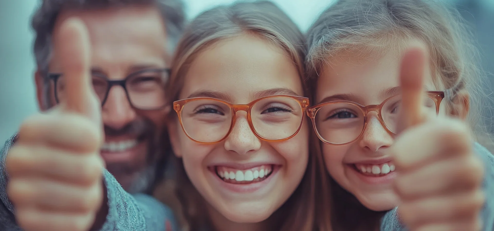 Patients of all ages receiving eye care